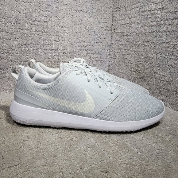 Nike Roshe G Pure Men's Size 14 US Grey Metallic White Golf Shoes CD6065-003 - Picture 4 of 12
